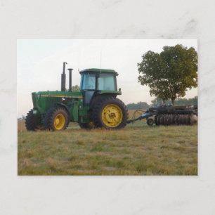 Carte Postale Tracteur