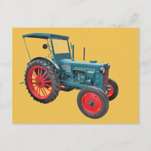 Carte Postale Tracteur