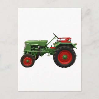 Carte Postale Tracteur