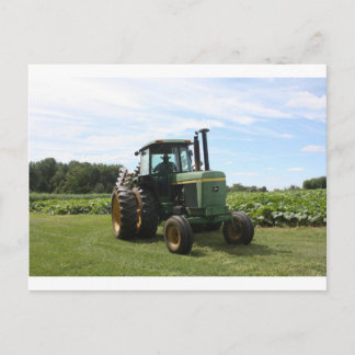 Carte Postale tracteur agricole