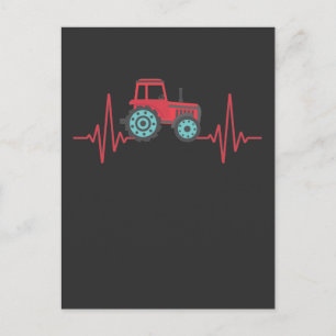 Carte Postale Tracteur agricole Carburant Agriculture