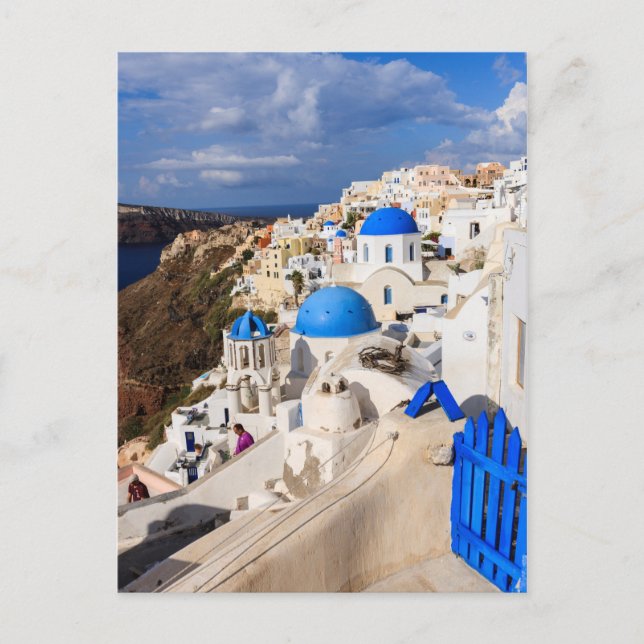 Carte Postale Traditional Greek Houses (Devant)