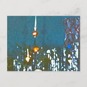 Carte postale traditionnelle des années 1950