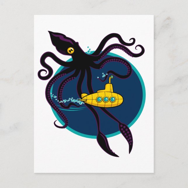 Carte Postale Trafic maritime profond (Devant)