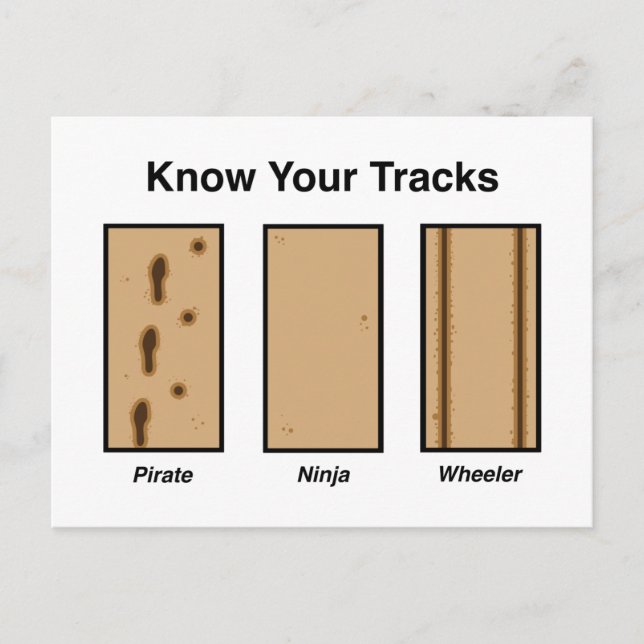 Carte postale Trails (Devant)