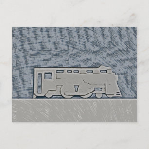 Carte Postale Train