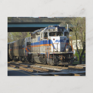 Carte Postale Train