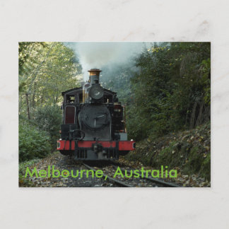 Carte Postale Train à Melbourne, Australie