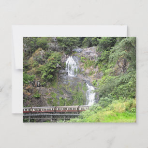 Carte Postale Train aérien Kuranda à Cairns, Queensland.