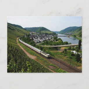 Carte Postale Train de voyageurs au Neef