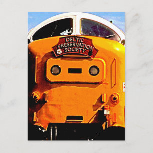 Carte Postale Train diesel britannique Deltic (2)