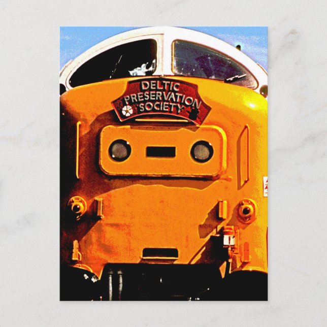 Carte Postale Train diesel britannique Deltic (2) (Devant)