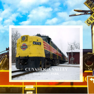 Carte Postale Train du Cuyahoga Valley Scenic Railroad Peninsula