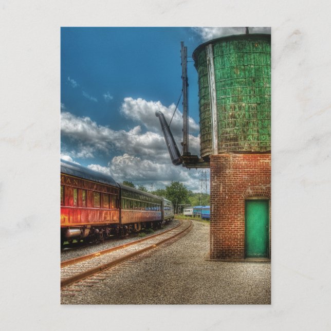 Carte Postale Train - KITCHI GAMMI - Pullman (Devant)