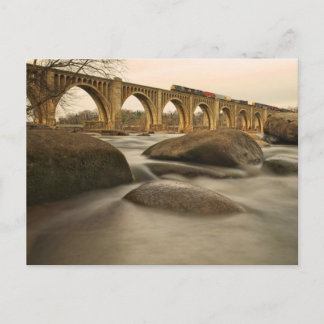 Carte Postale Train over James