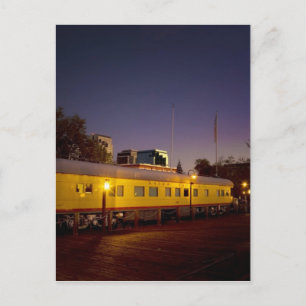 Carte Postale Train Union Pacific dans le Vieux Sacramento