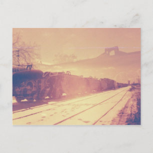 Carte Postale Train Yard