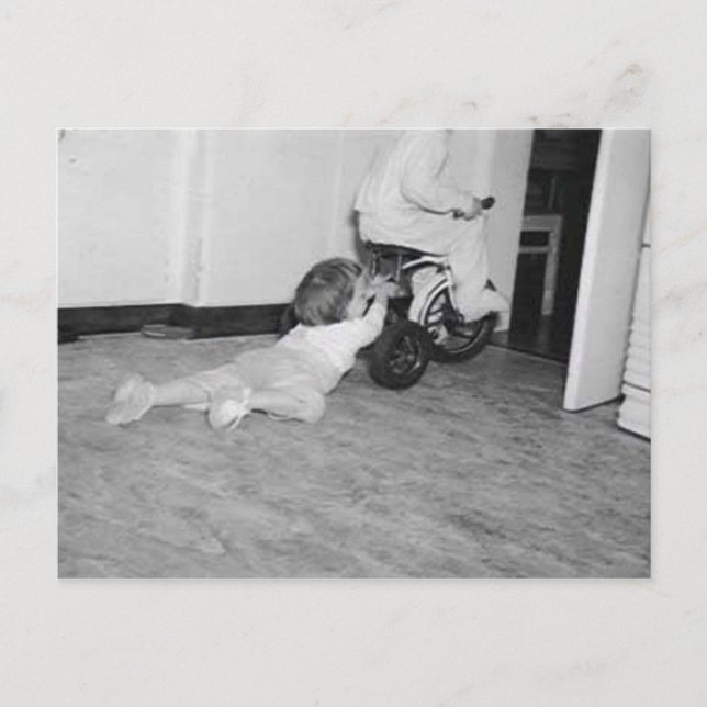 Carte Postale traîné derrière (Devant)