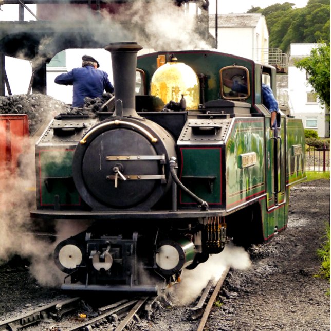 CARTE POSTALE TRAINS À VAPEUR (Créateur téléchargé)