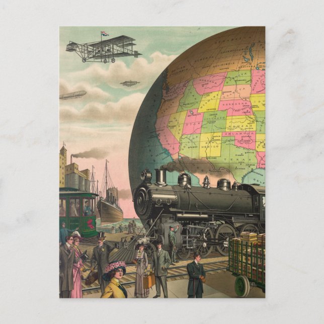 Carte Postale Trains, plans et tout le reste (Devant)