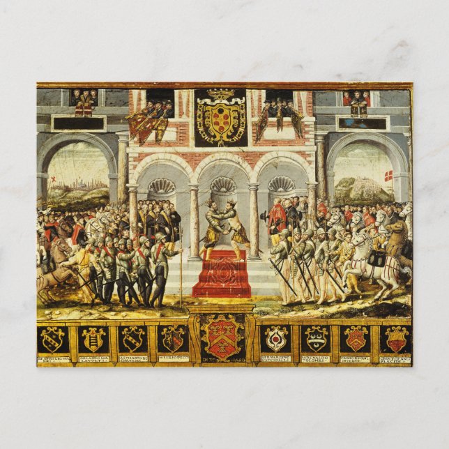 Carte Postale Traité de Cateau-Cambresis (Devant)