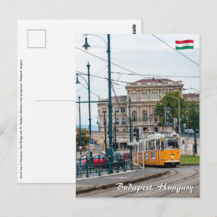 Carte Postale Tramway célèbre deux à Budapest, Hongrie