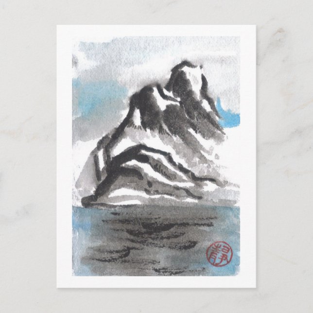 Carte postale Tranquille Blue Mountain (Devant)