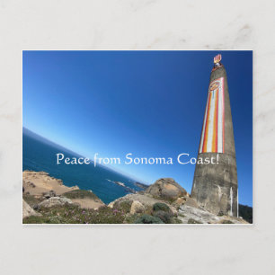 Carte Postale Tranquillité de la côte Sonoma !
