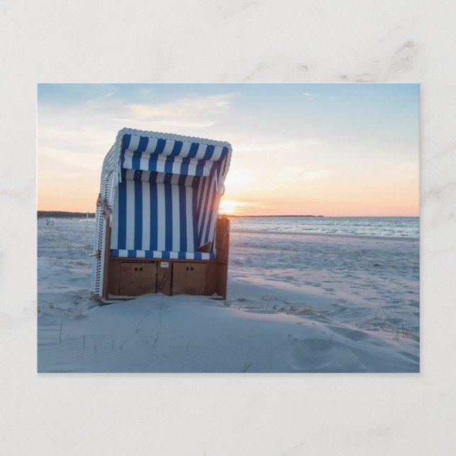 Carte Postale Transat de plage (Devant)