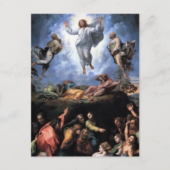 CARTE POSTALE TRANSFIGURATION DE JÉSUS (Devant)