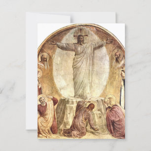 Carte Postale Transfiguration du Christ par Fra Angelico