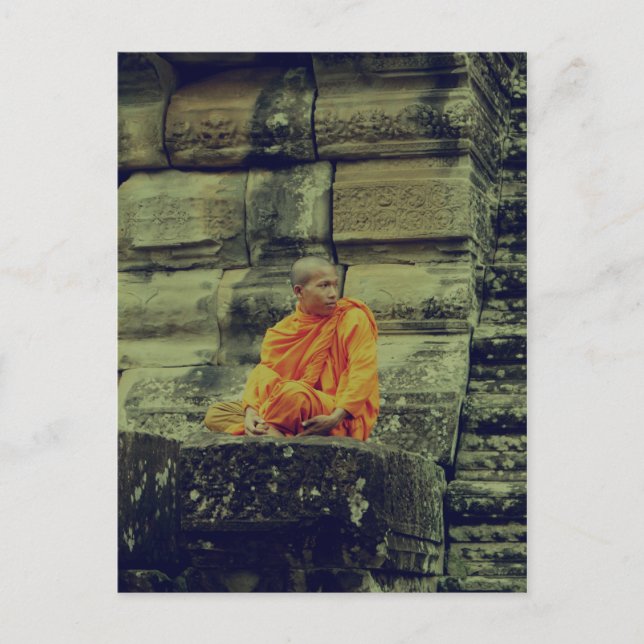 Carte Postale Transformé en moine (Devant)