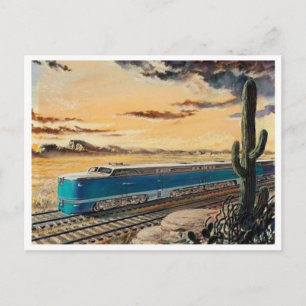 Carte postale transport classique