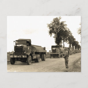 Carte Postale Transports Camions Normandie 1944
