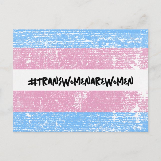 CARTE POSTALE #TRANSWOMENAREWOMEN (Devant)