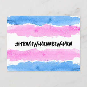 Carte postale #TRANSWOMENAREWOMEN