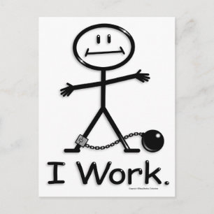 Carte Postale Travail