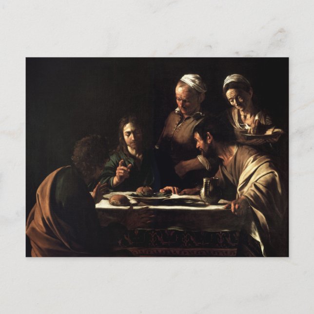 Carte Postale Travail d'art de Carvaggio (Devant)