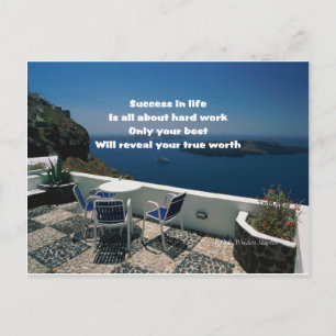 Carte Postale Travail dur