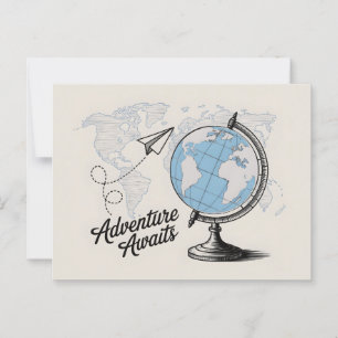 Carte Postale Travel Adventure Atattend