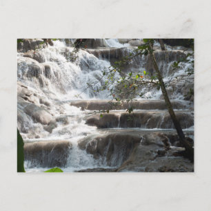 Carte Postale Travel Art Dunns River Falls Jamaïque