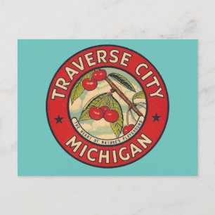 Carte Postale Traverse City, Michigan -
