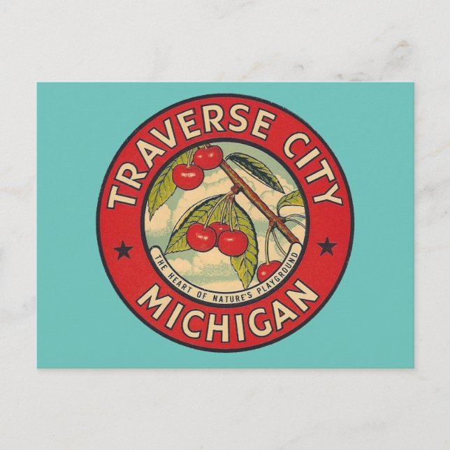 Carte Postale Traverse City, Michigan -  (Devant)