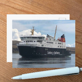Carte Postale Traversier naviguant vers Islay en Écosse