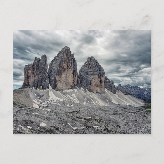 Carte Postale Tre Cime di Lavaredo (Devant)