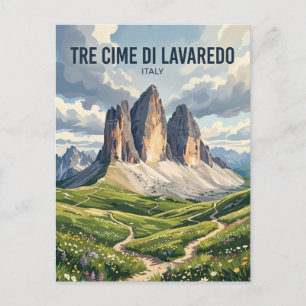Carte Postale Tre Cime di Lavaredo Italie