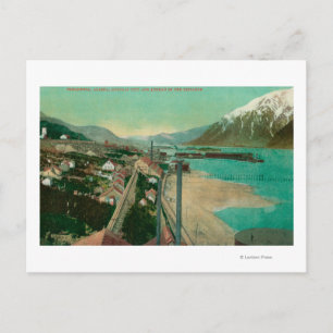 Carte Postale Treadwell, AK et Douglas City et Juneau à