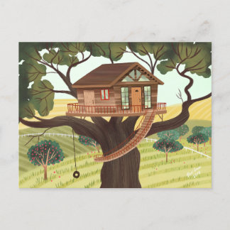 Carte Postale Treehouse