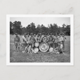 Carte Postale Trenton N.J. Musique militaire : début des années 