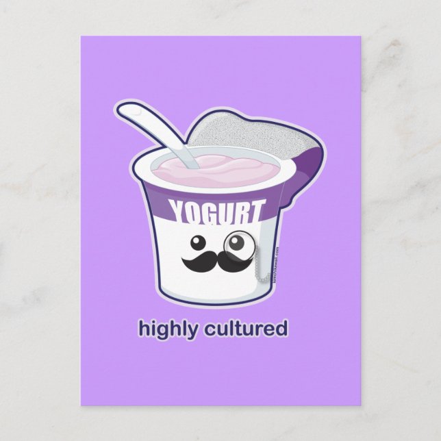 Carte Postale Très cultivé (Devant)